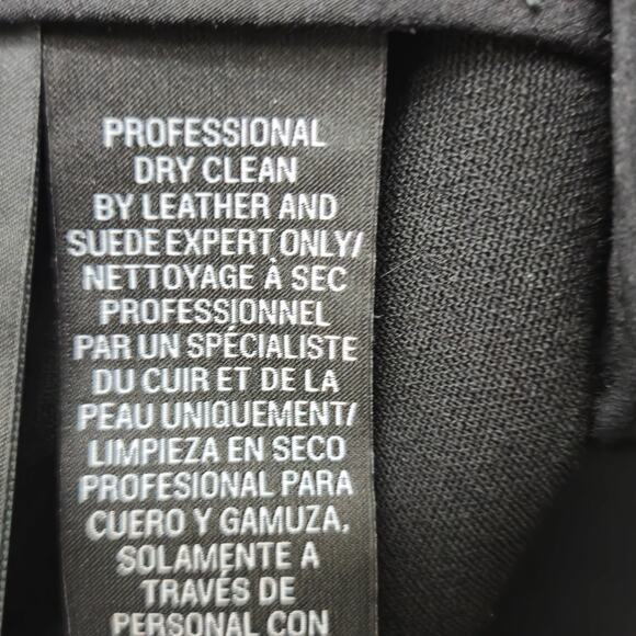 Ralph Lauren Black Label Wool Pinstripe Black Blazer Size 8 - Picture 6 of 8